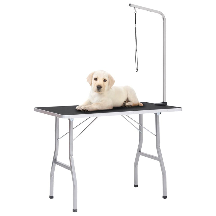 Table De Toilettage Ajustable Pour Chiens Chats 1 Potence