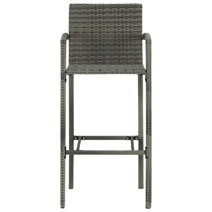 Ensemble De Bar De Jardin 7 Pcs