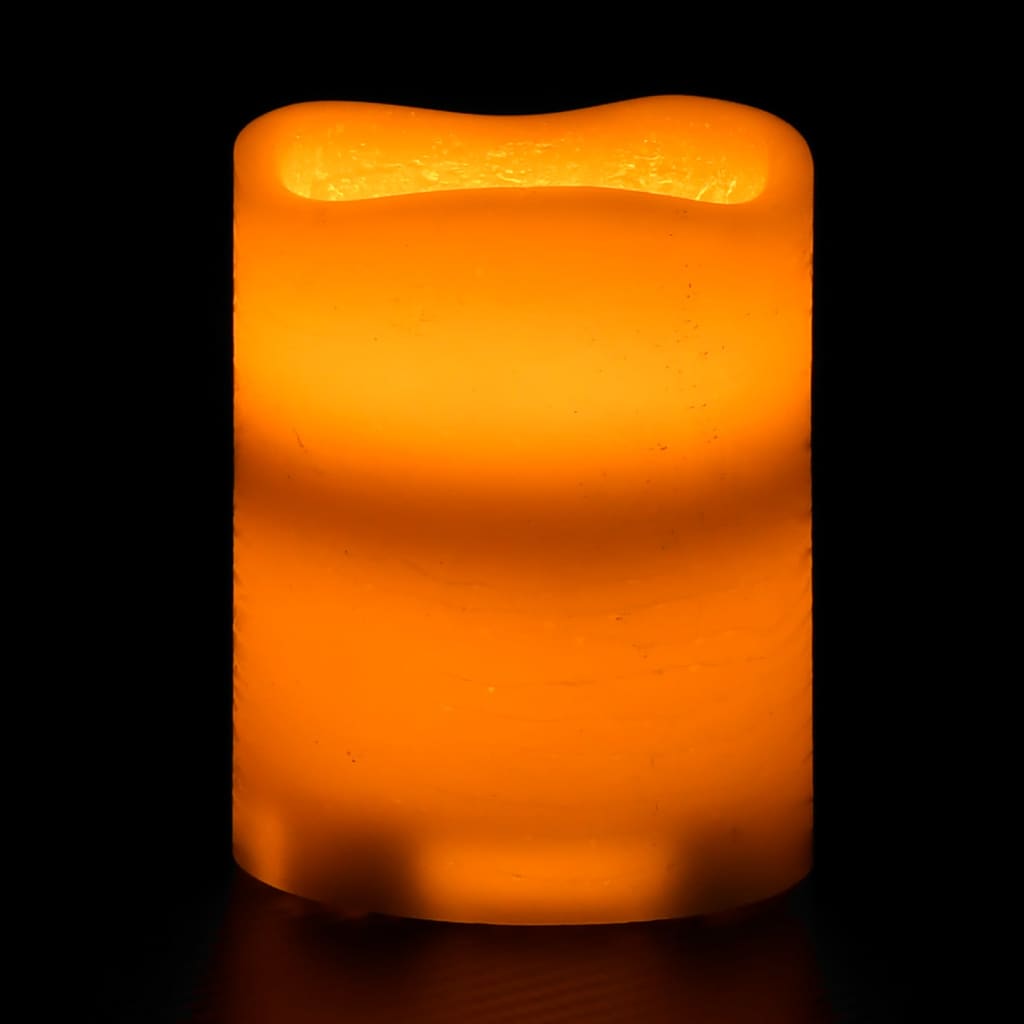 Bougies À Led Sans Flamme 24 Pcs Avec Télécommande Blanc Chaud