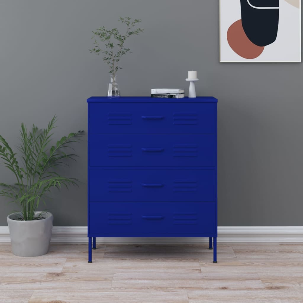 Commode 80X35X101,5 Cm Acier