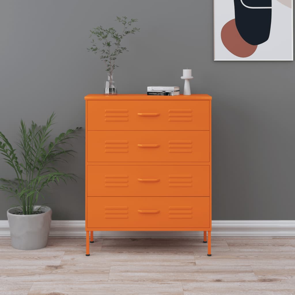 Commode 80X35X101,5 Cm Acier