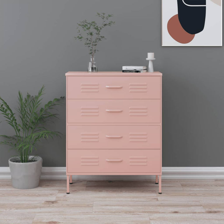 Commode 80X35X101,5 Cm Acier
