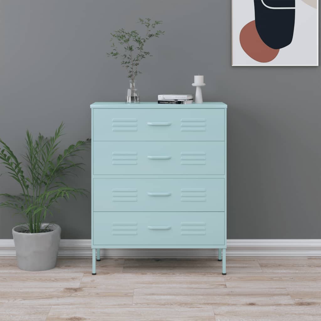 Commode 80X35X101,5 Cm Acier