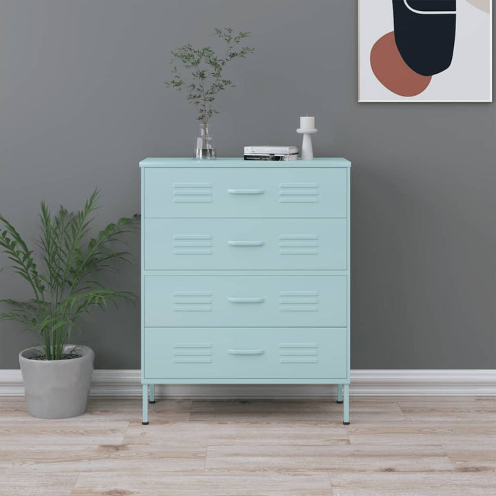 Commode 80X35X101,5 Cm Acier