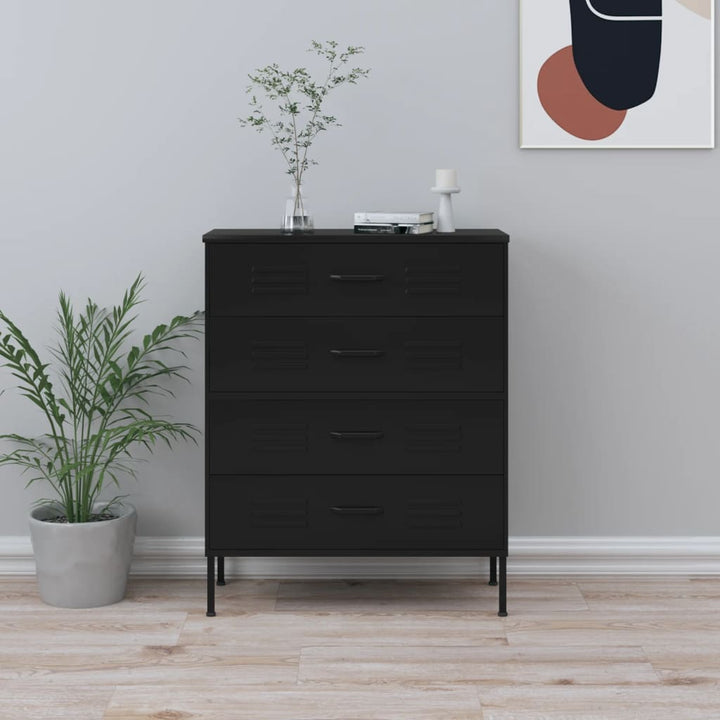Commode 80X35X101,5 Cm Acier