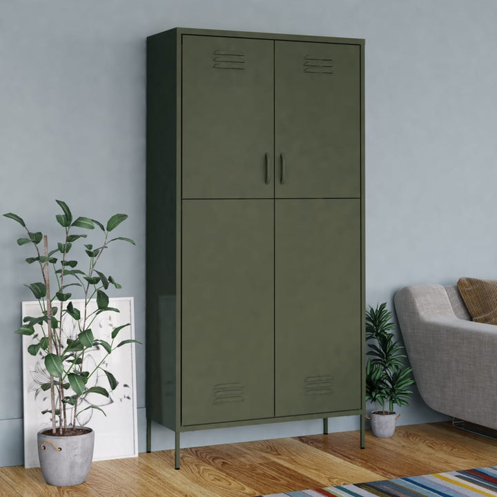 Garde-Robe 90X50X180 Cm Acier