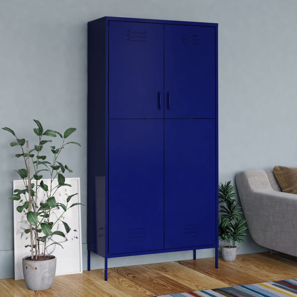 Garde-Robe 90X50X180 Cm Acier