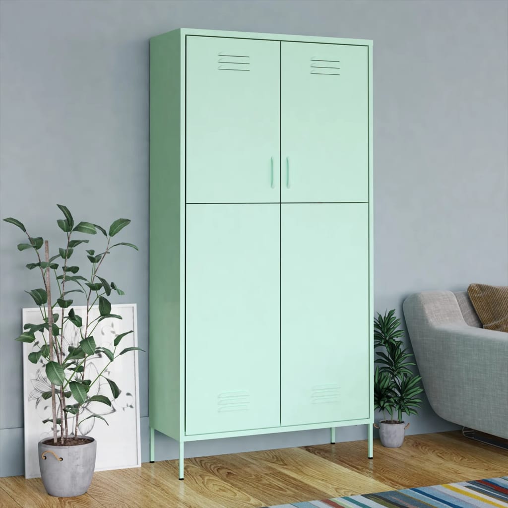 Garde-Robe 90X50X180 Cm Acier