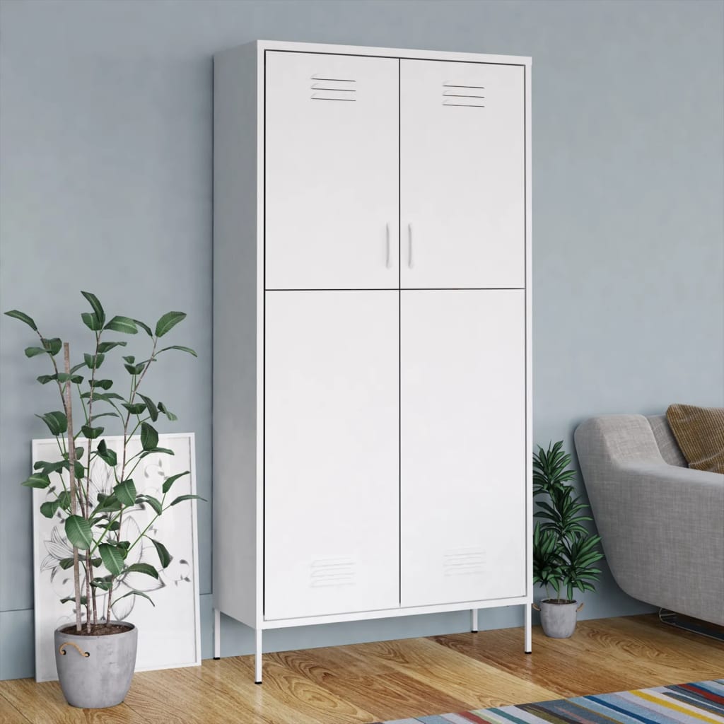 Garde-Robe 90X50X180 Cm Acier