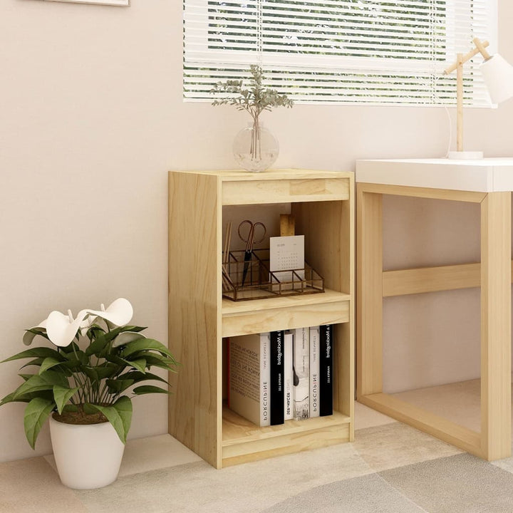 Bibliothèque/Séparateur De Pièce 100X30X Pin Massif Naturel