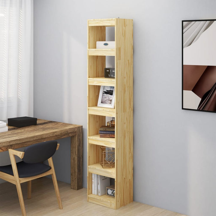 Bibliothèque/Séparateur De Pièce 100X30X Pin Massif Naturel