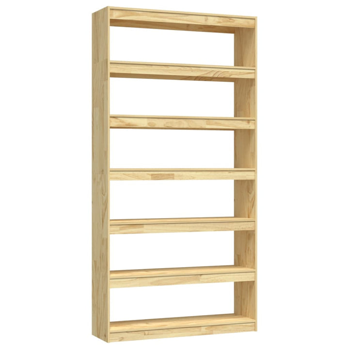Bibliothèque/Séparateur De Pièce 100X30X Pin Massif Naturel