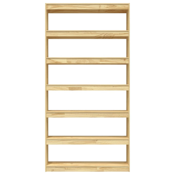 Bibliothèque/Séparateur De Pièce 100X30X Pin Massif Naturel