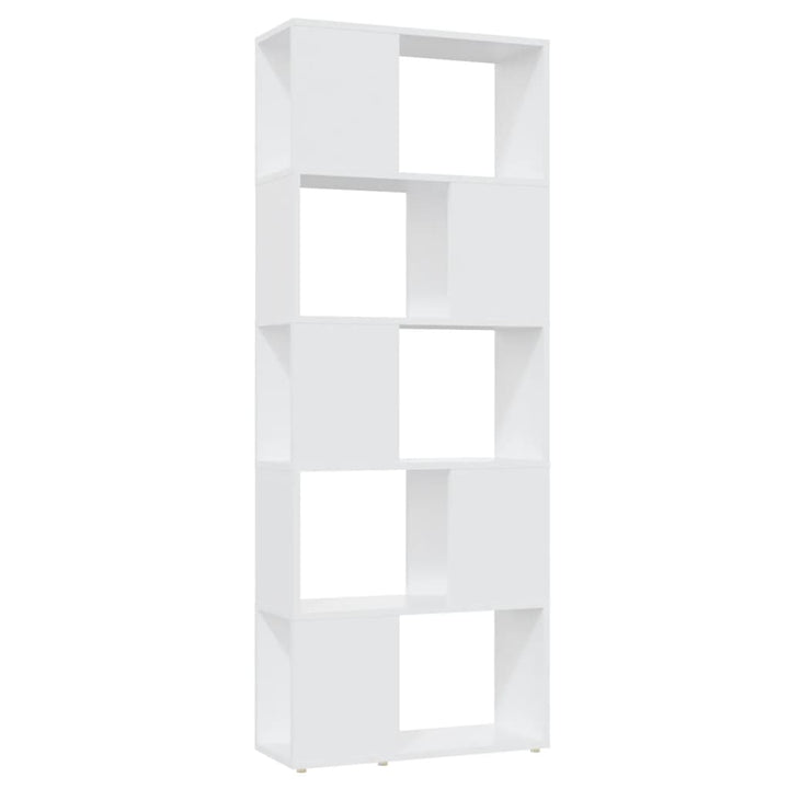 Bibliothèque Séparateur De Pièce Blanc