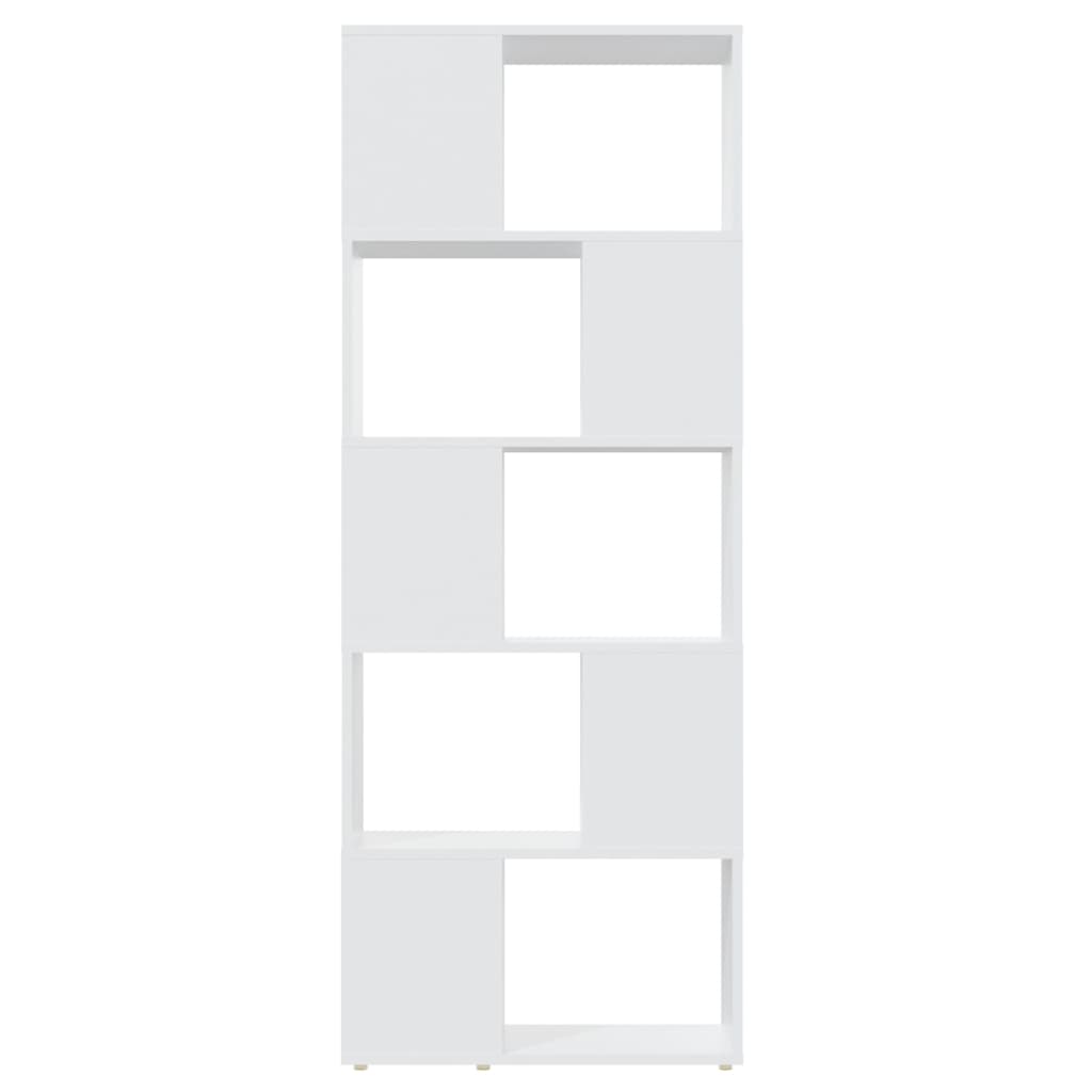 Bibliothèque Séparateur De Pièce Blanc