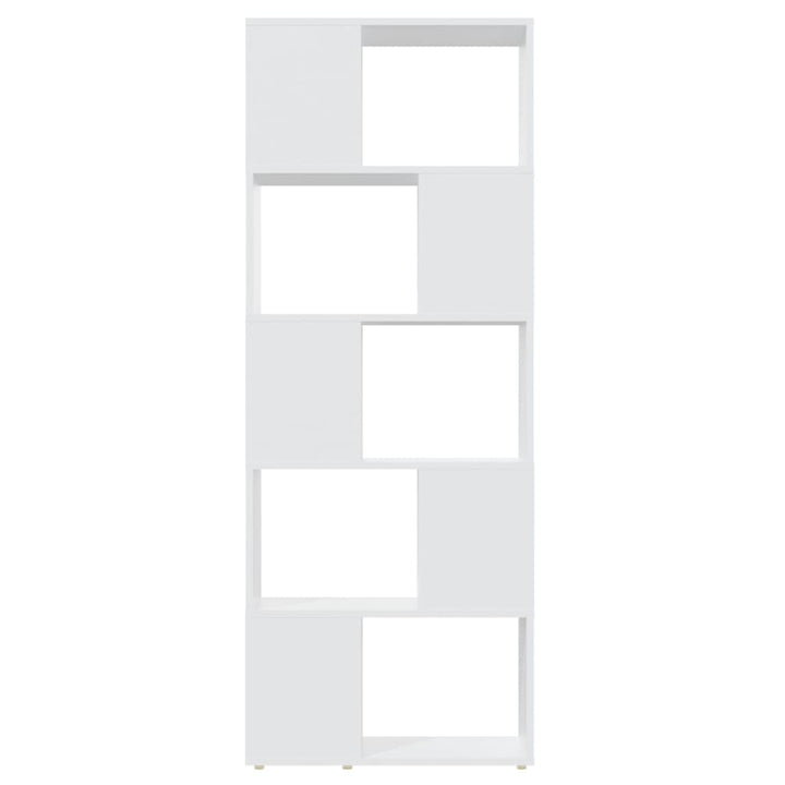 Bibliothèque Séparateur De Pièce Blanc