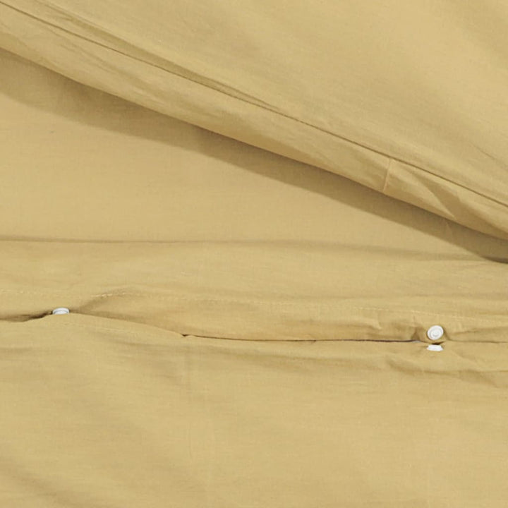 Ensemble De Housse De Couette 135X200 Cm Microfibre Taupe