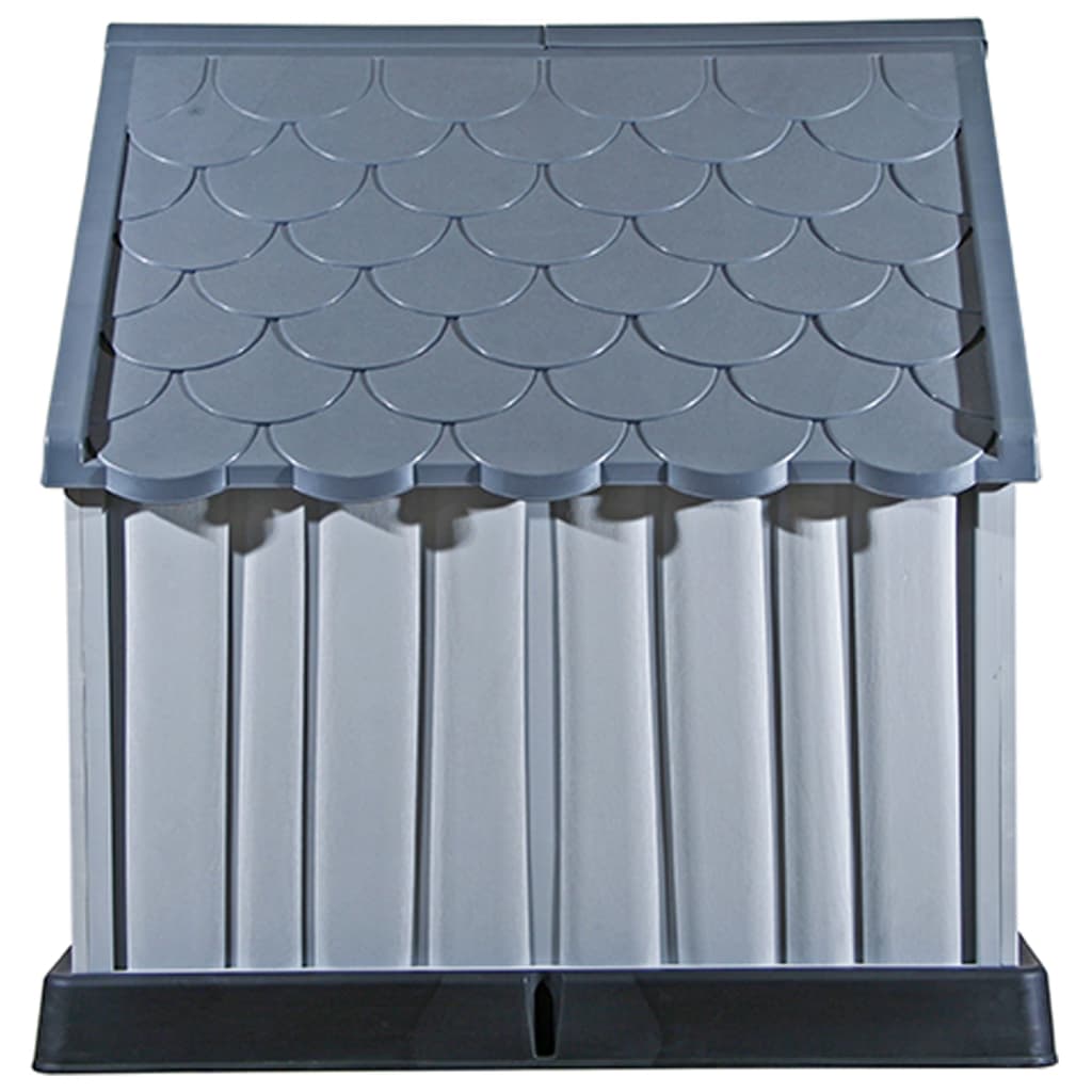 Niche Pour Chiens Gris 92X87X91 Cm Plastique