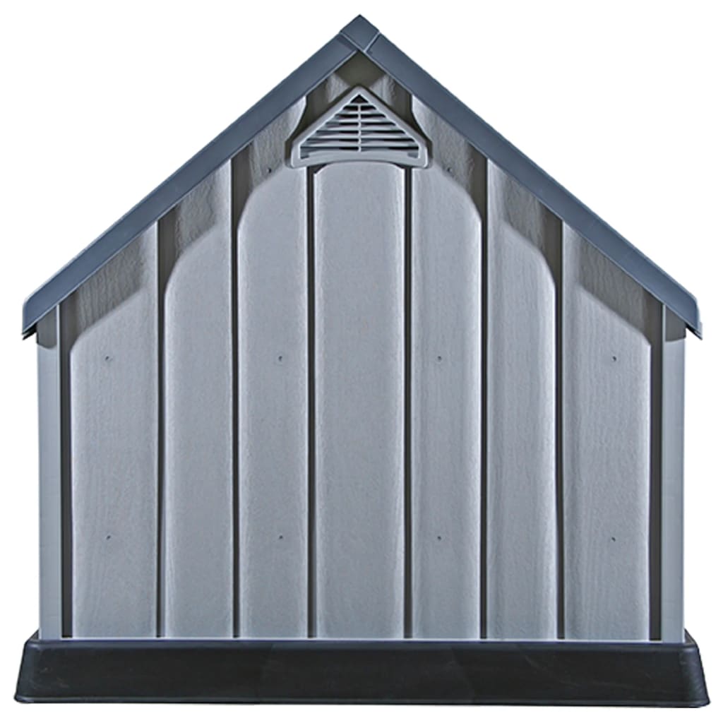 Niche Pour Chiens Gris 92X87X91 Cm Plastique