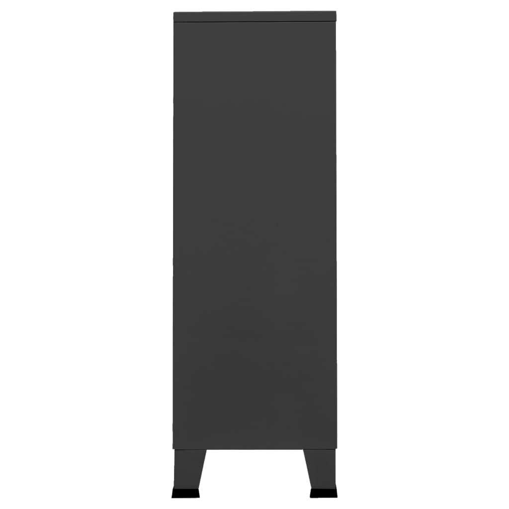 Garde-Robe Industrielle 67X35X107 Cm Acier