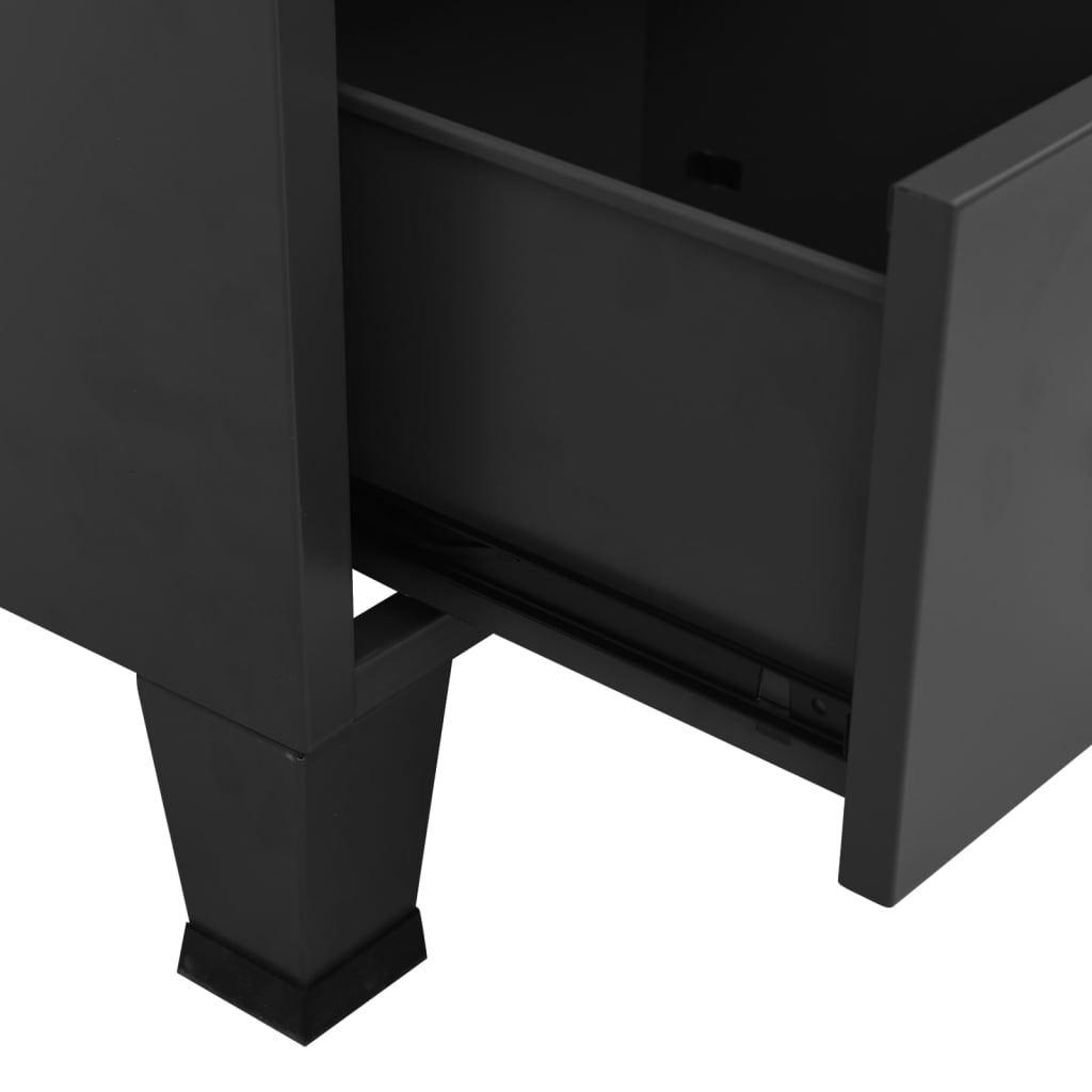 Garde-Robe Industrielle 67X35X107 Cm Acier