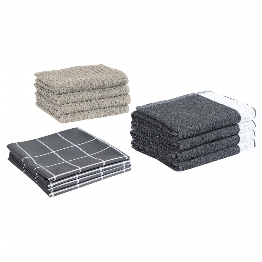 Ensemble De Serviettes 12 Pcs Coton