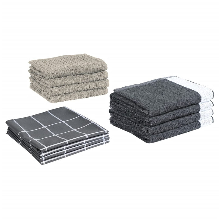 Ensemble De Serviettes 12 Pcs Coton