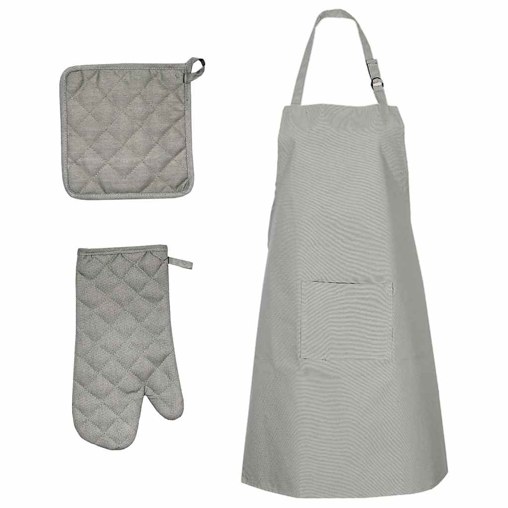 Ensemble De Serviettes Et Gants De Four Porte-Pots 15 Pcs