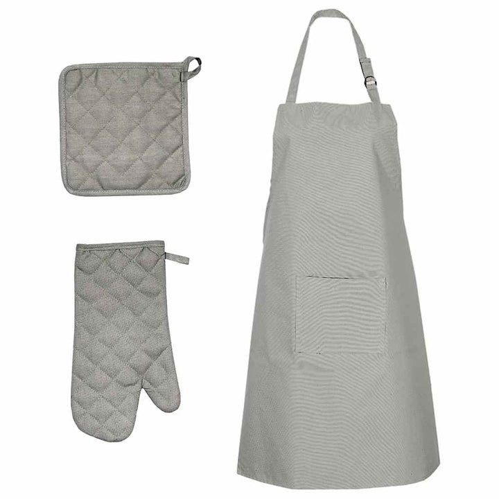 Ensemble De Serviettes Et Gants De Four Porte-Pots 15 Pcs