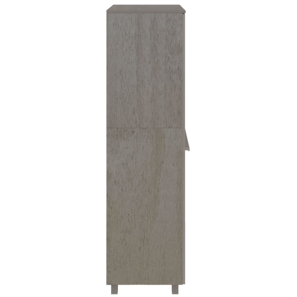 Garde-Robe Hamar 89X50X180 Cm Bois Massif De Pin