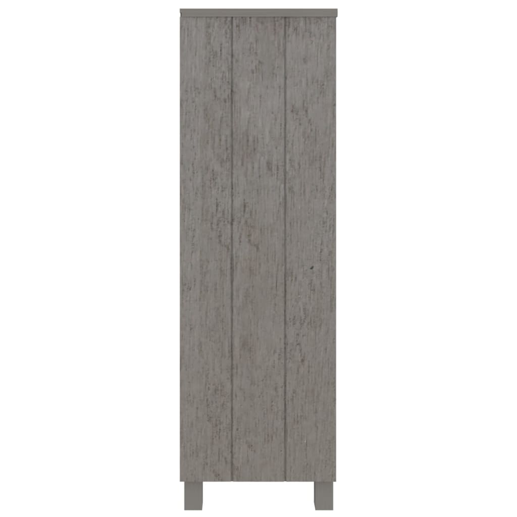 Bibliothèque Hamar 85X35X112 Cm Bois De Pin Massif