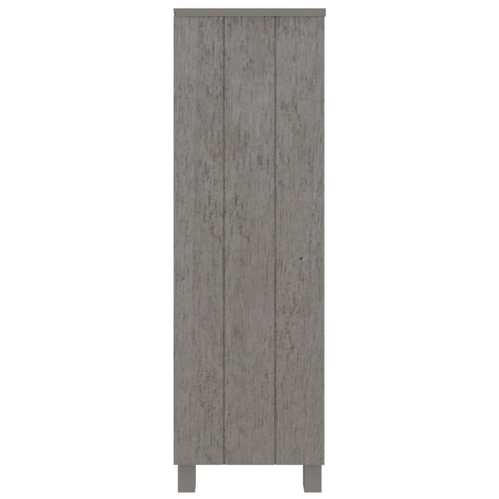 Bibliothèque Hamar 85X35X112 Cm Bois De Pin Massif