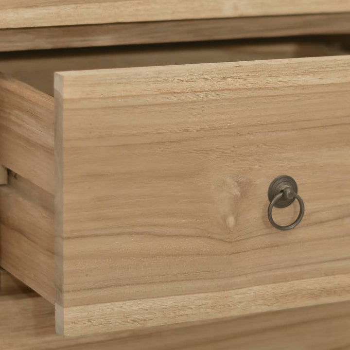 Commode 30X30X90 Cm Bois Massif De Teck