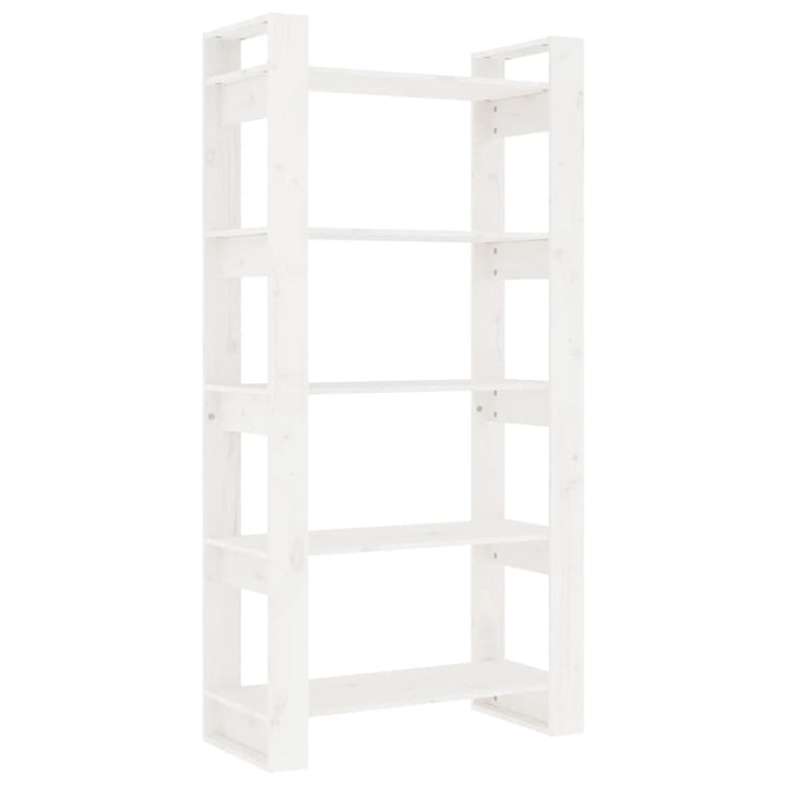 Bibliothèque/Séparateur De Pièce 80X35X160 Cm Bois Massif