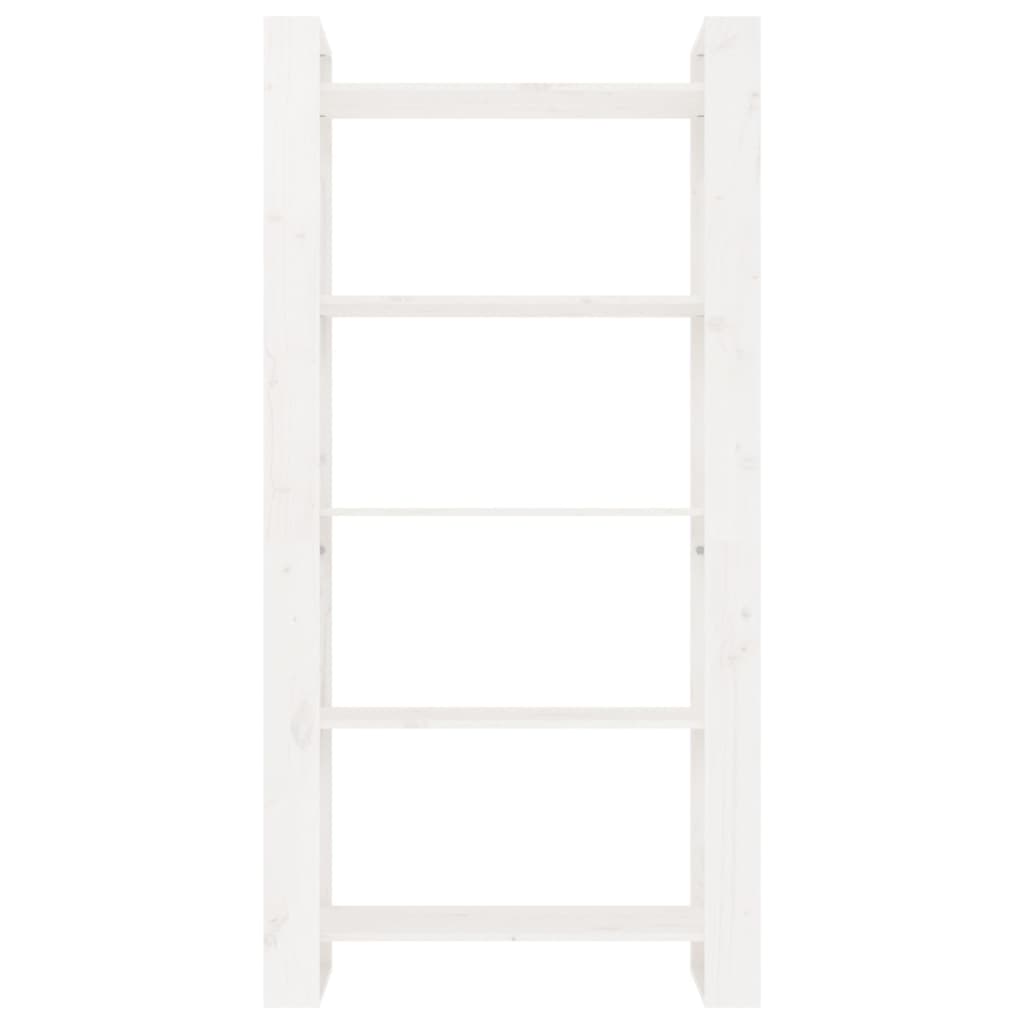 Bibliothèque/Séparateur De Pièce 80X35X160 Cm Bois Massif