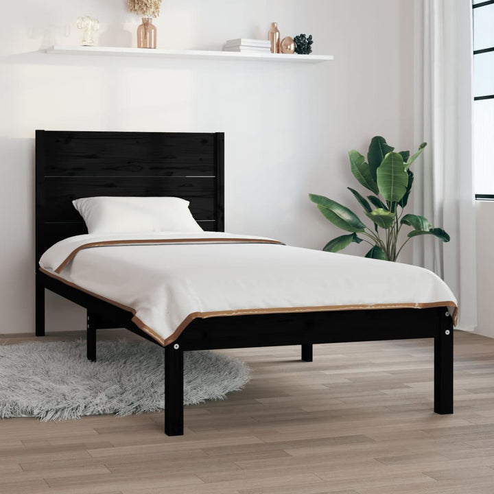 Cadre De Lit Extra Long Sans Matelas Bois Massif