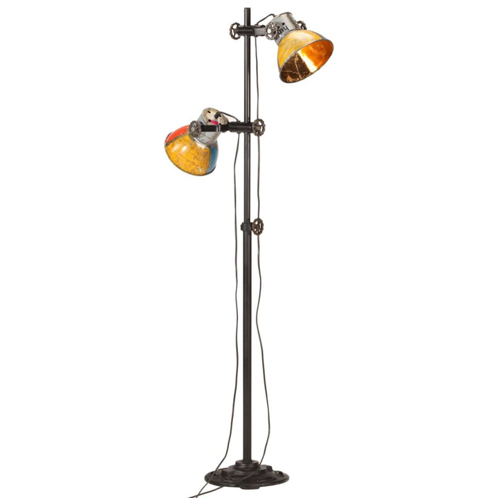 Lampadaire Avec 2 Abat-Jour E27 Fonte