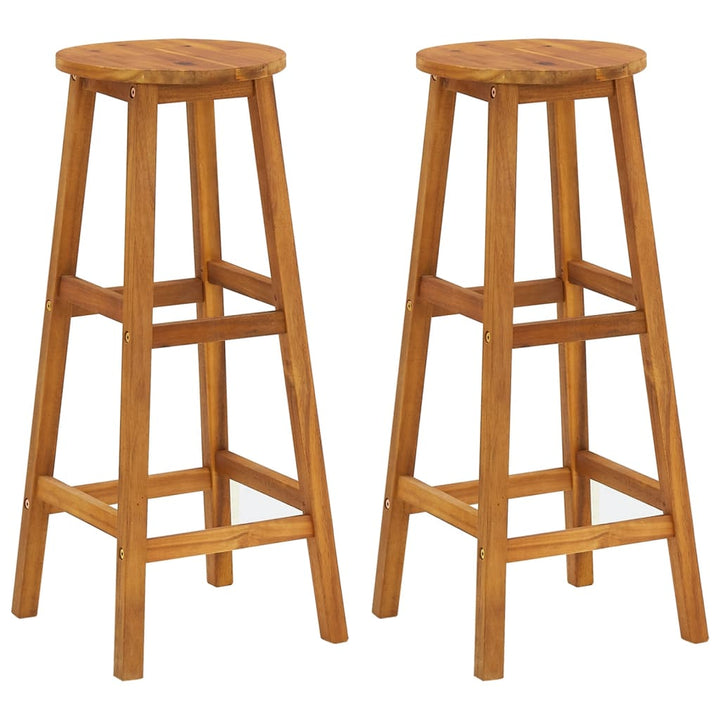 Ensemble De Bar De Jardin 3 Pcs Bois D'acacia Solide