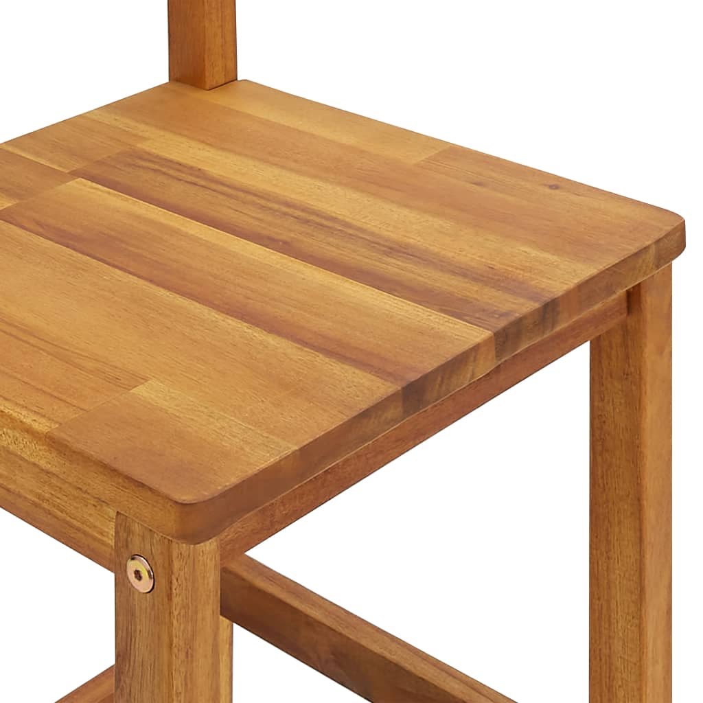 Ensemble De Bar De Jardin 9 Pcs Bois D'acacia Solide