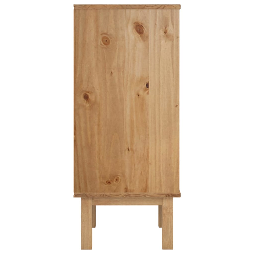 Commode Otta 76,5X39,5X90 Cm Bois De Pin Massif