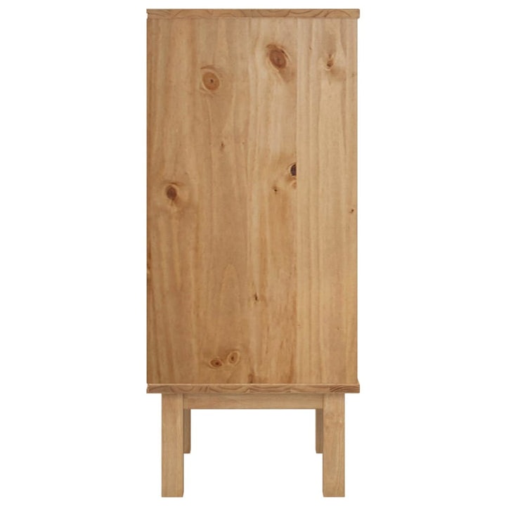 Commode Otta 76,5X39,5X90 Cm Bois De Pin Massif