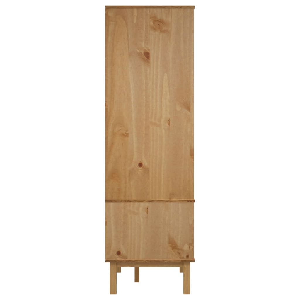 Garde-Robe Otta 76,5X53X172 Cm Bois Massif De Pin