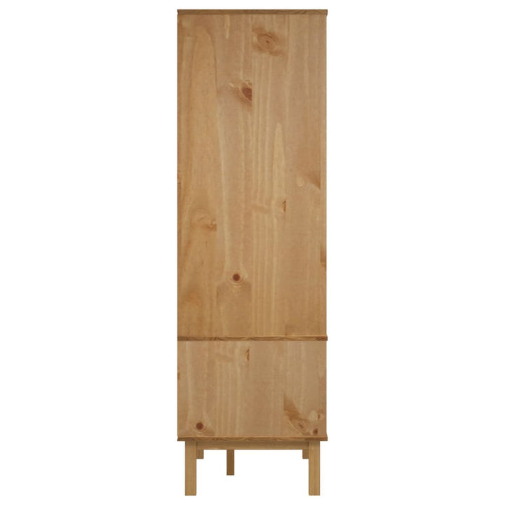 Garde-Robe Otta 76,5X53X172 Cm Bois Massif De Pin