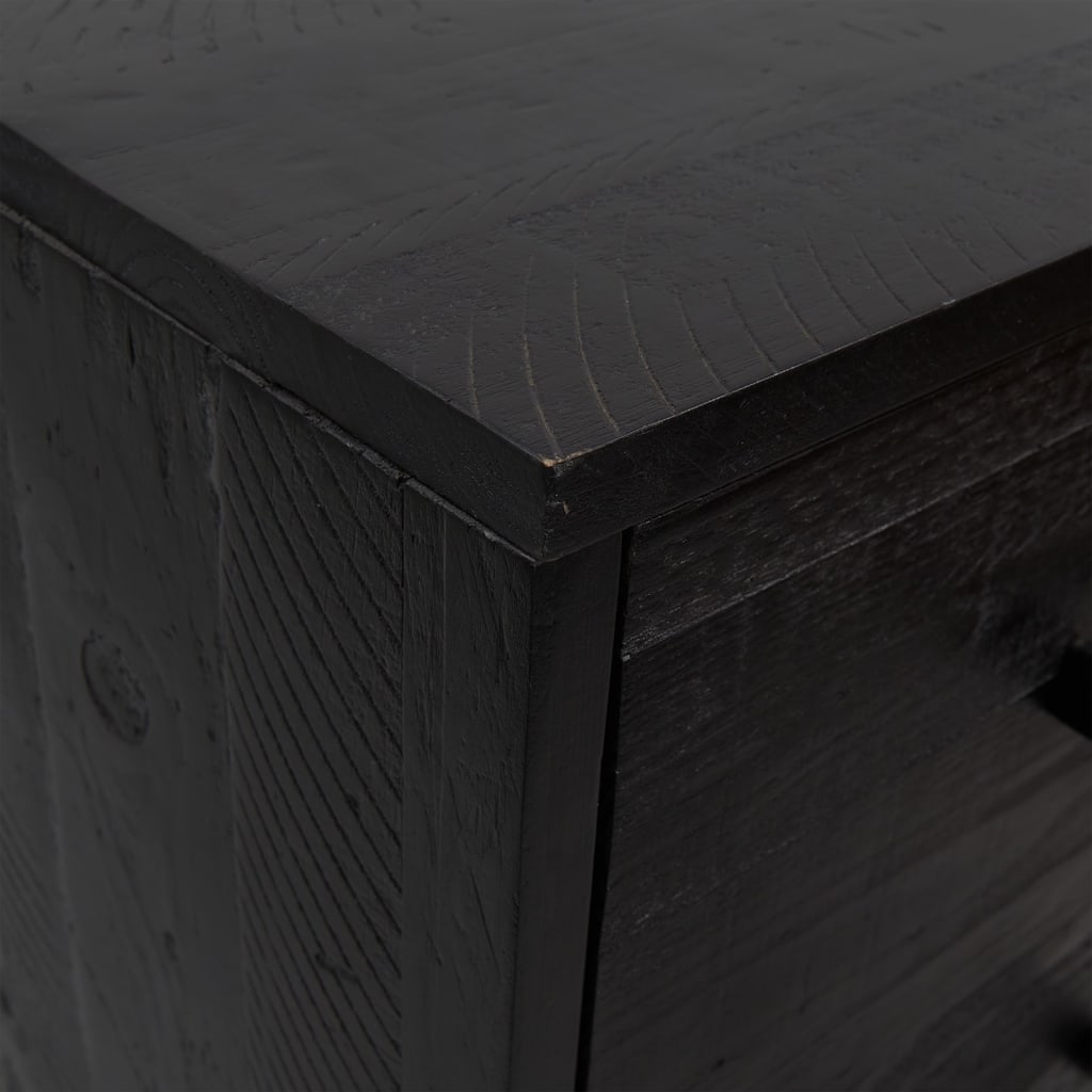 Commode 42X35X110 Cm Bois De Pin Massif