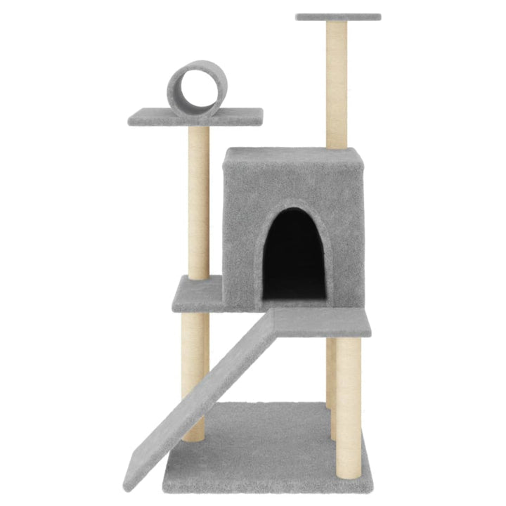 Arbre À Chat Avec Griffoirs En Sisal 110,5 Cm
