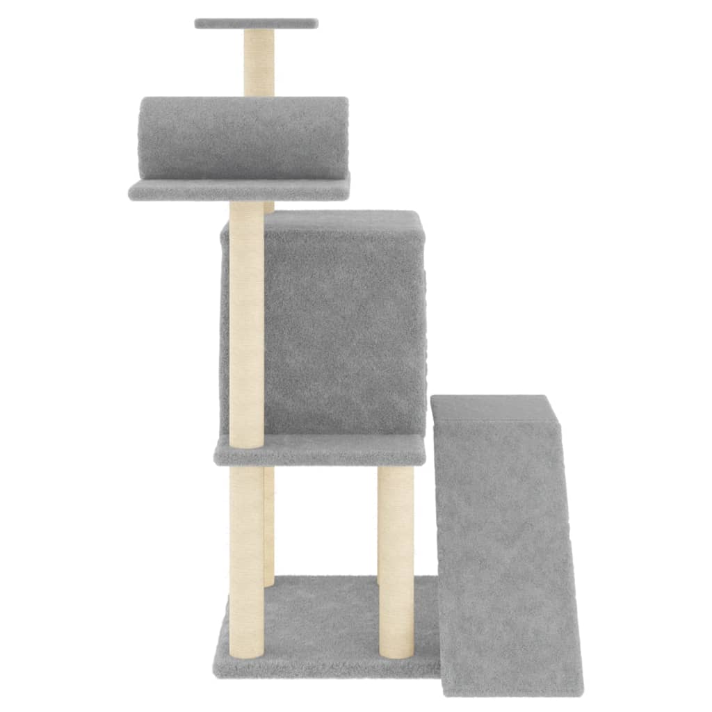 Arbre À Chat Avec Griffoirs En Sisal 110,5 Cm