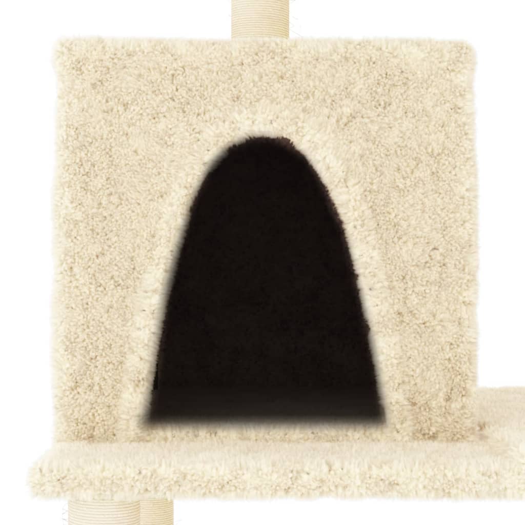 Arbre À Chat Avec Griffoirs En Sisal 167 Cm