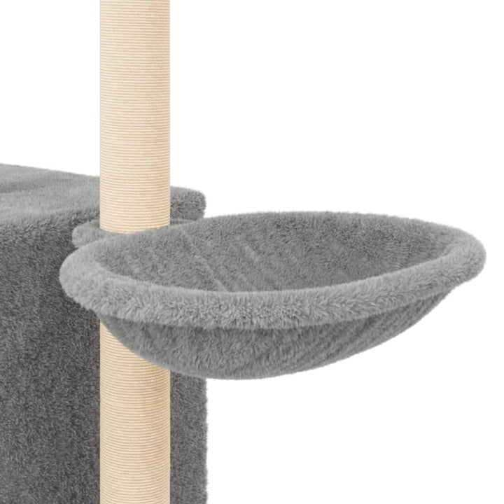 Arbre À Chat Avec Griffoirs En Sisal 145 Cm