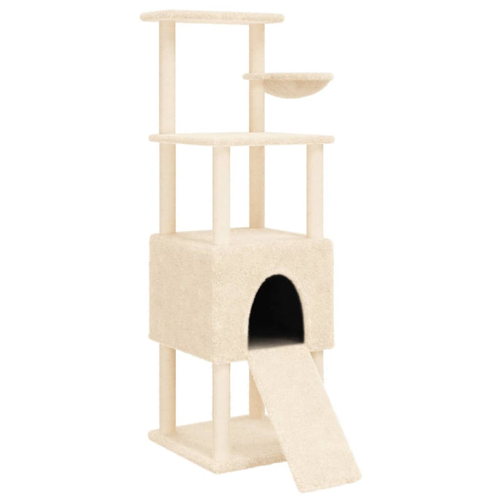 Arbre À Chat Avec Griffoirs En Sisal 153 Cm