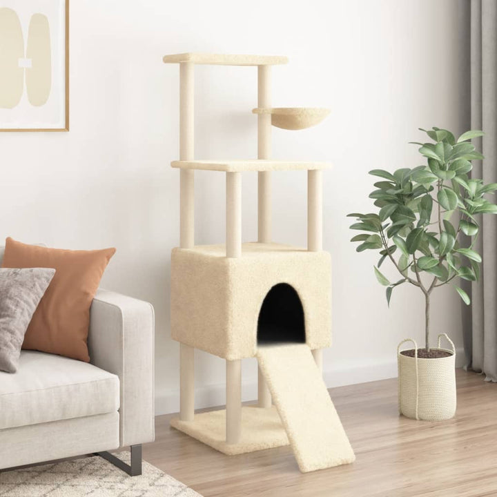 Arbre À Chat Avec Griffoirs En Sisal 153 Cm